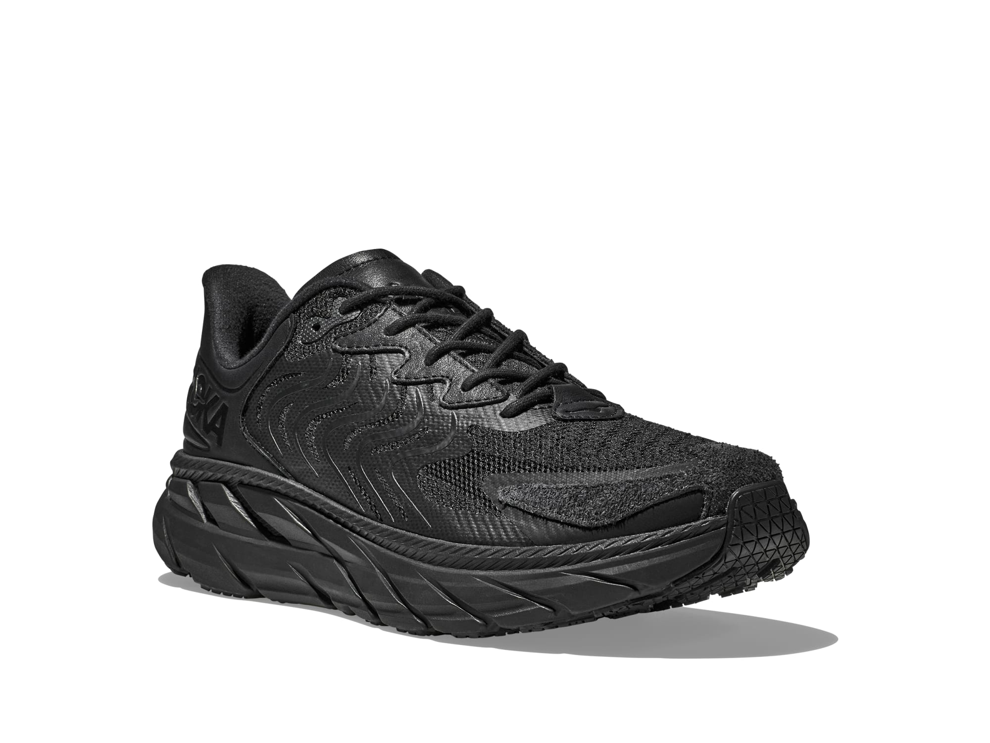 Clifton Ls Men in Black / Asphalt running shoe photo 13 | MotionLab