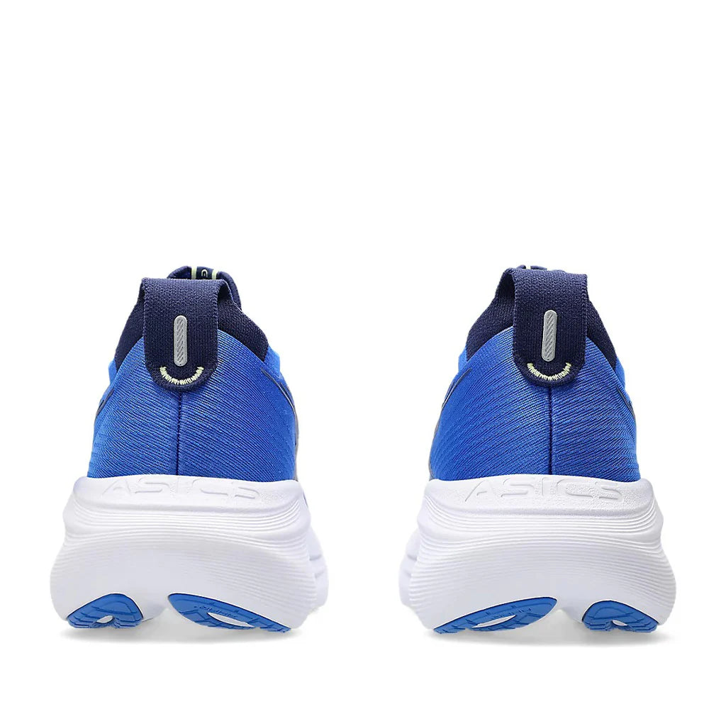 Gel Nimbus 27 Men in Blue running shoe photo 4 | MotionLab