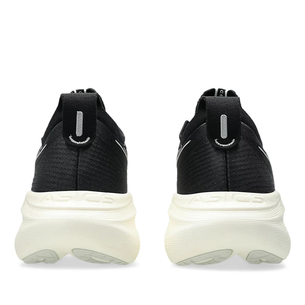 Gel Nimbus 27 Men Wide in Black / Lake Grey running shoe photo 6 | MotionLab