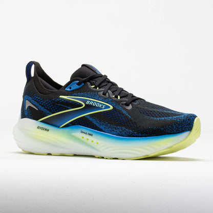 Glycerin 22 Men Wide in Black / Cobalt / Neo Yellow running shoe photo 6 | MotionLab