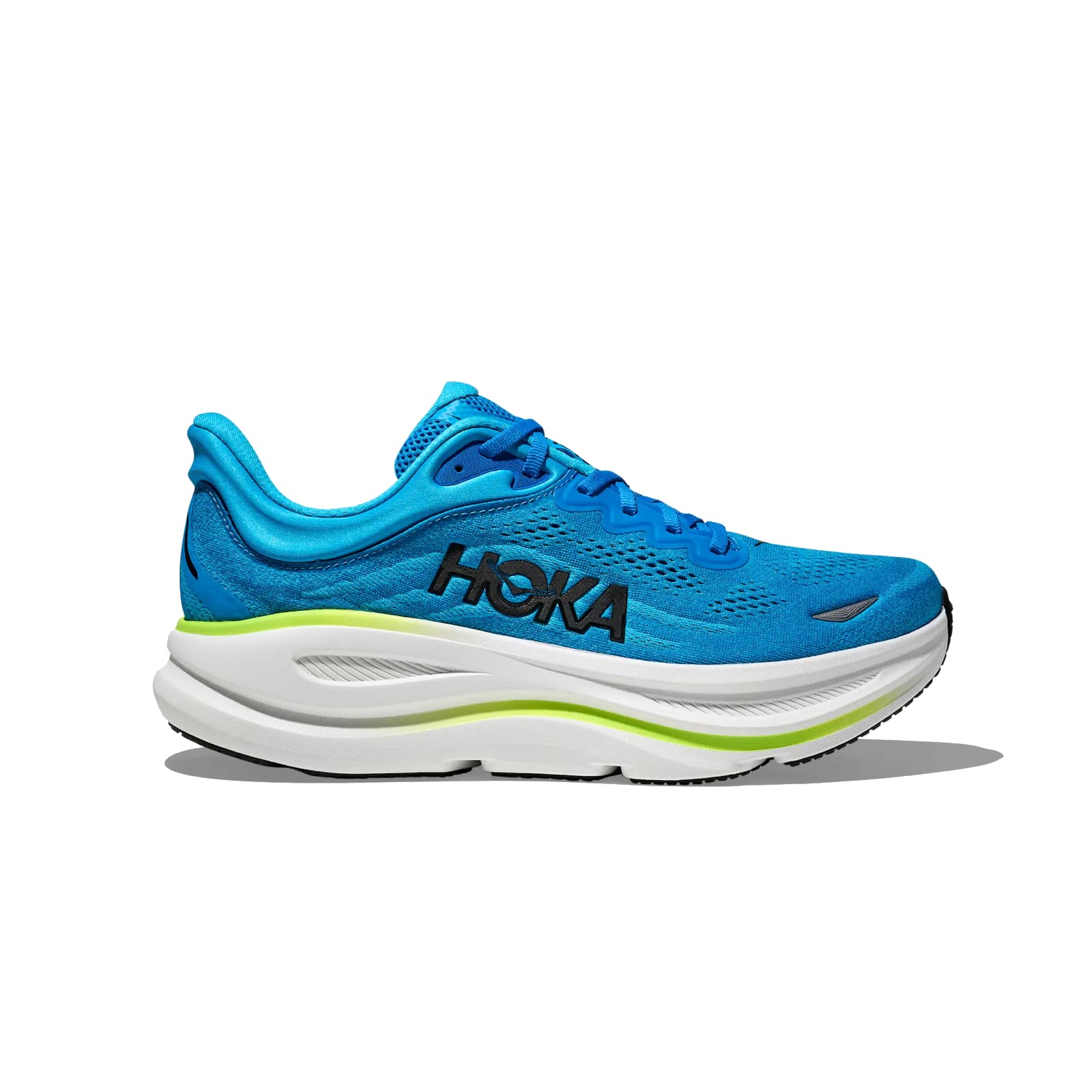 Hoka Bondi 9 Men Wide in Blue running shoe photo 10 | MotionLab