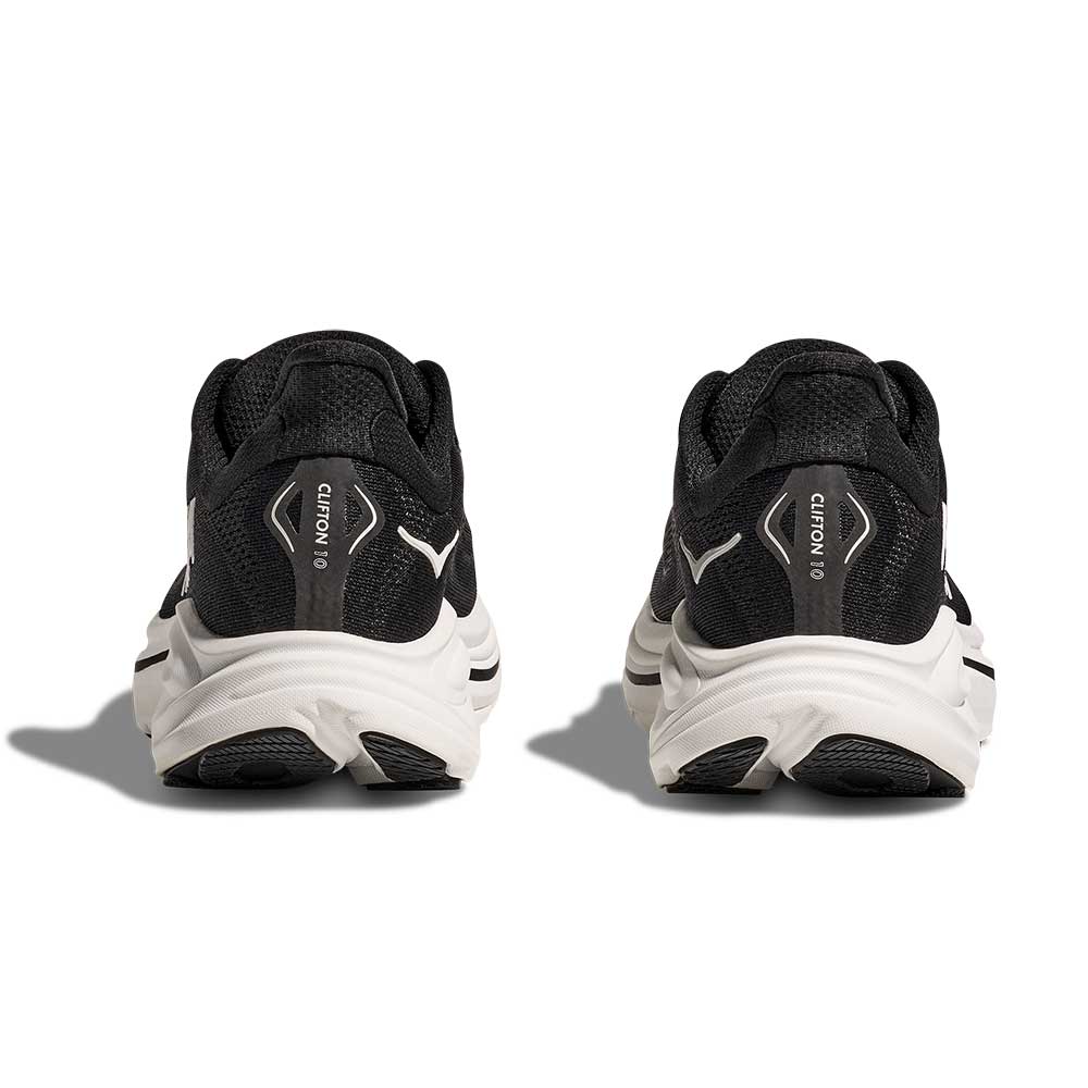 Hoka Clifton 10 Wide in Black / White running shoe photo 13 | MotionLab