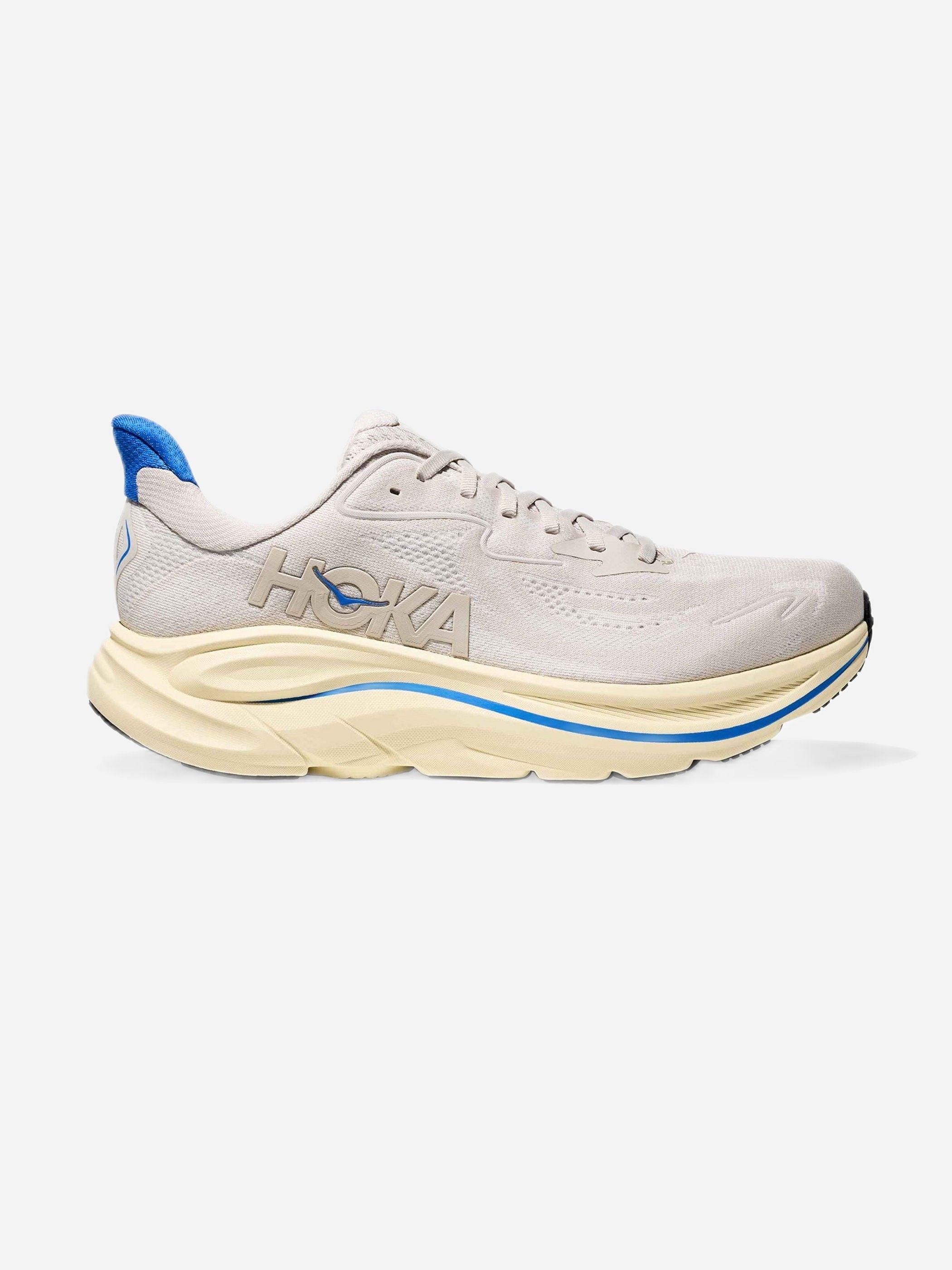 Hoka Clifton 10 in Stucco / Virtual Blue running shoe photo 24 | MotionLab