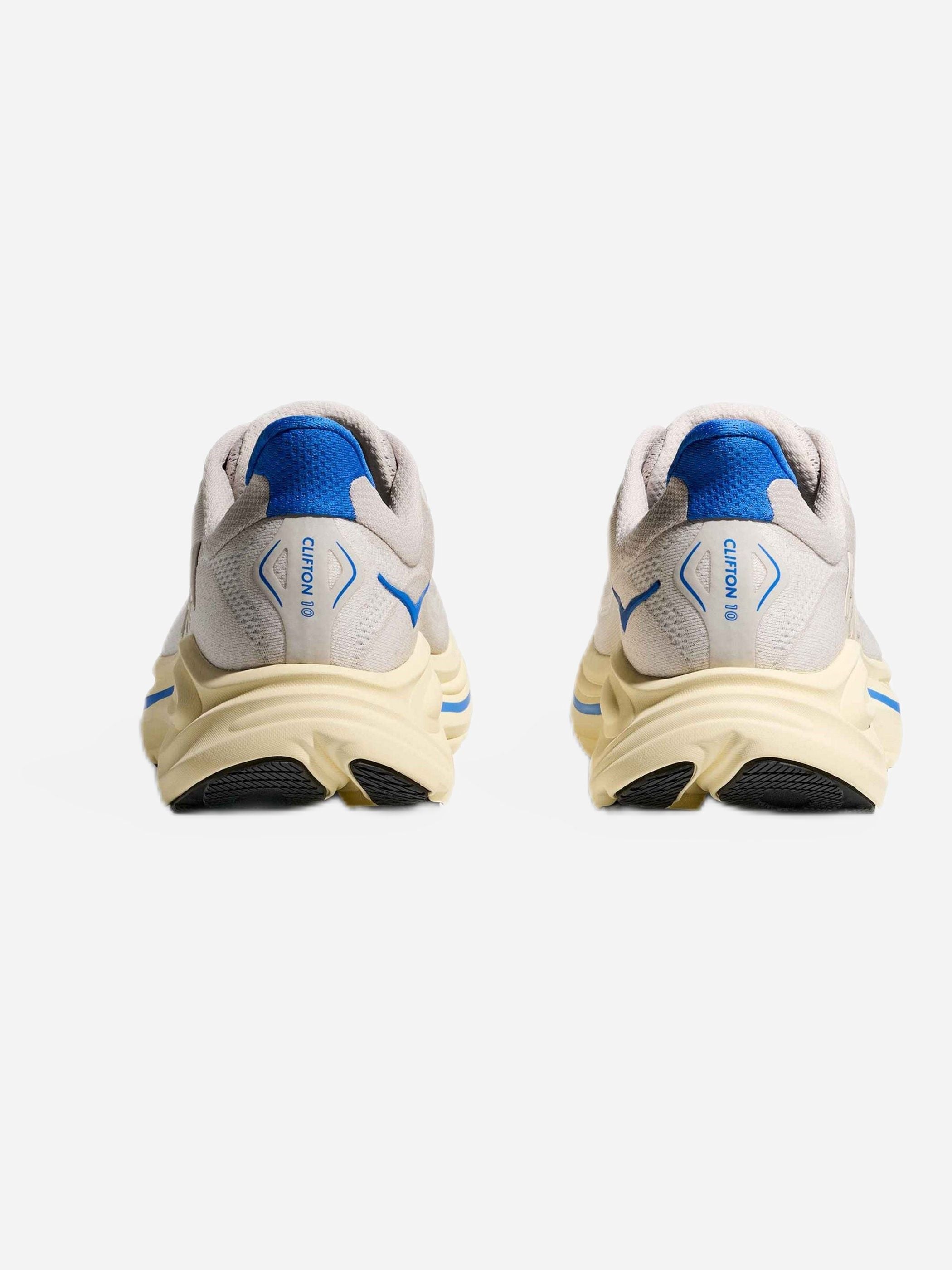 Hoka Clifton 10 in Stucco / Virtual Blue running shoe photo 28 | MotionLab