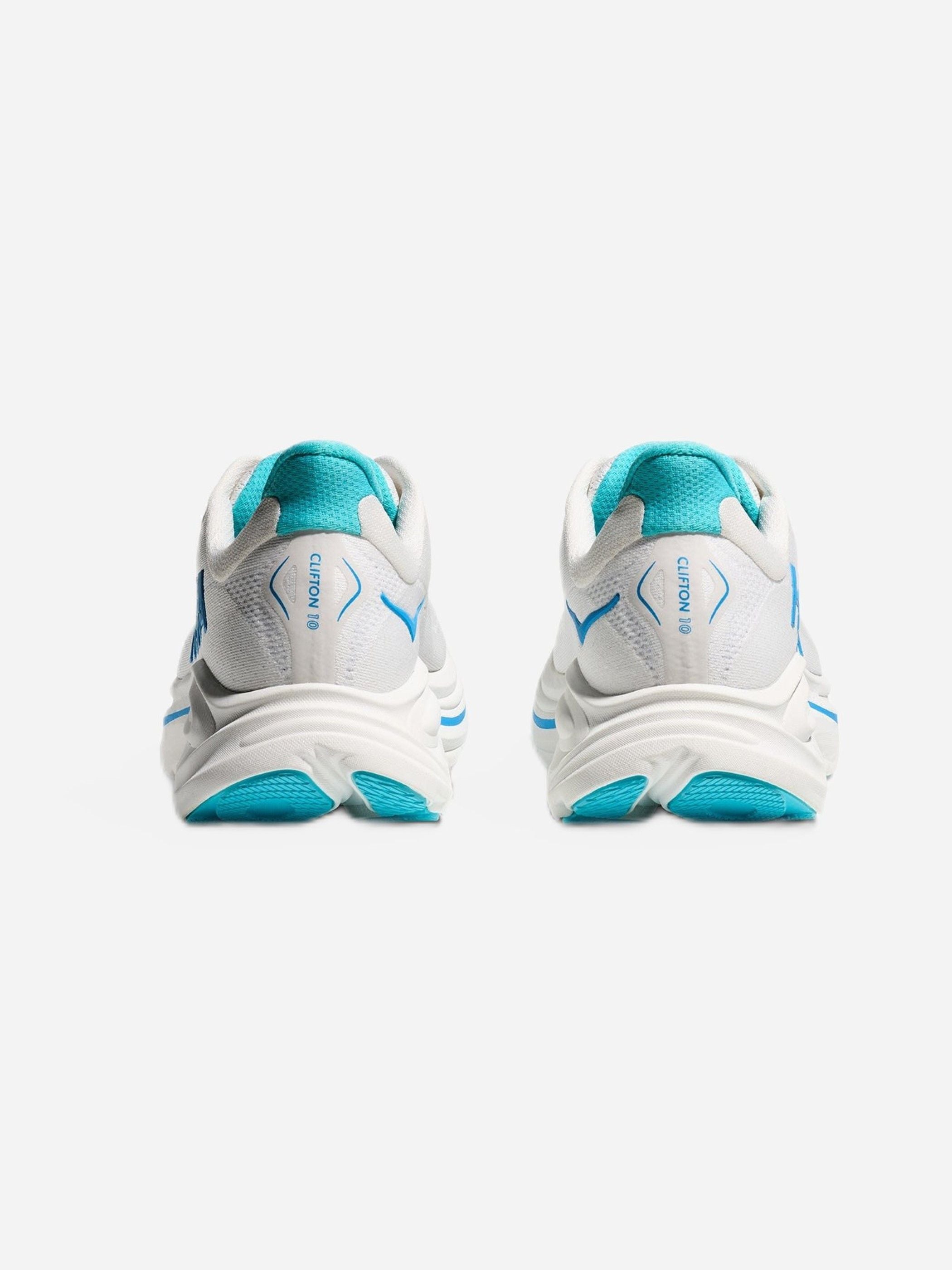 Hoka Clifton 10 in White running shoe photo 23 | MotionLab