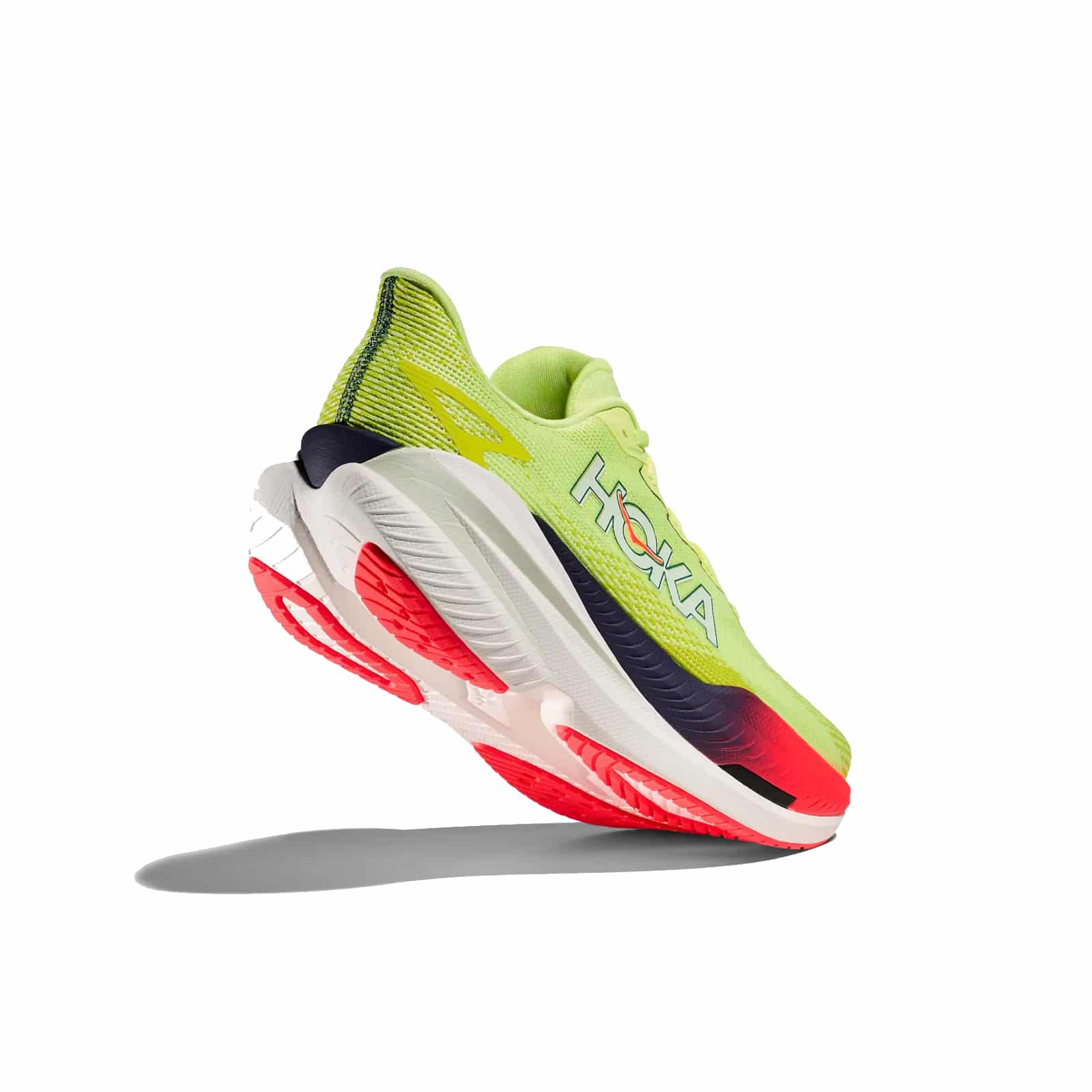 Mach X 3 Men Wide in Neon Yuzu / Squid Ink running shoe photo 2 | MotionLab