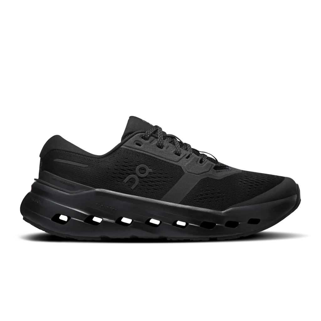 On Cloudrunner 3 Men Wide in Black / Black running shoe photo 1 | MotionLab