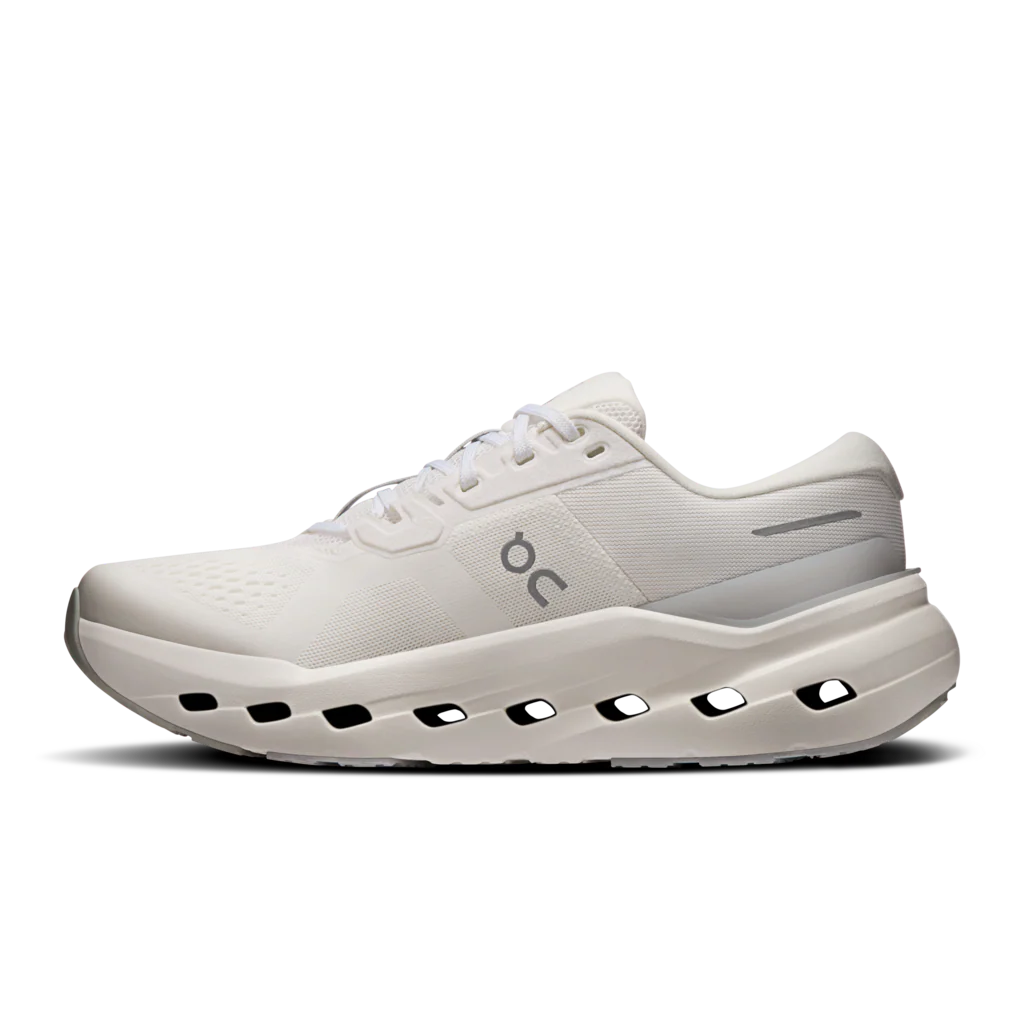 On Cloudrunner 3 Women Wide in White / Ivory running shoe photo 2 | MotionLab