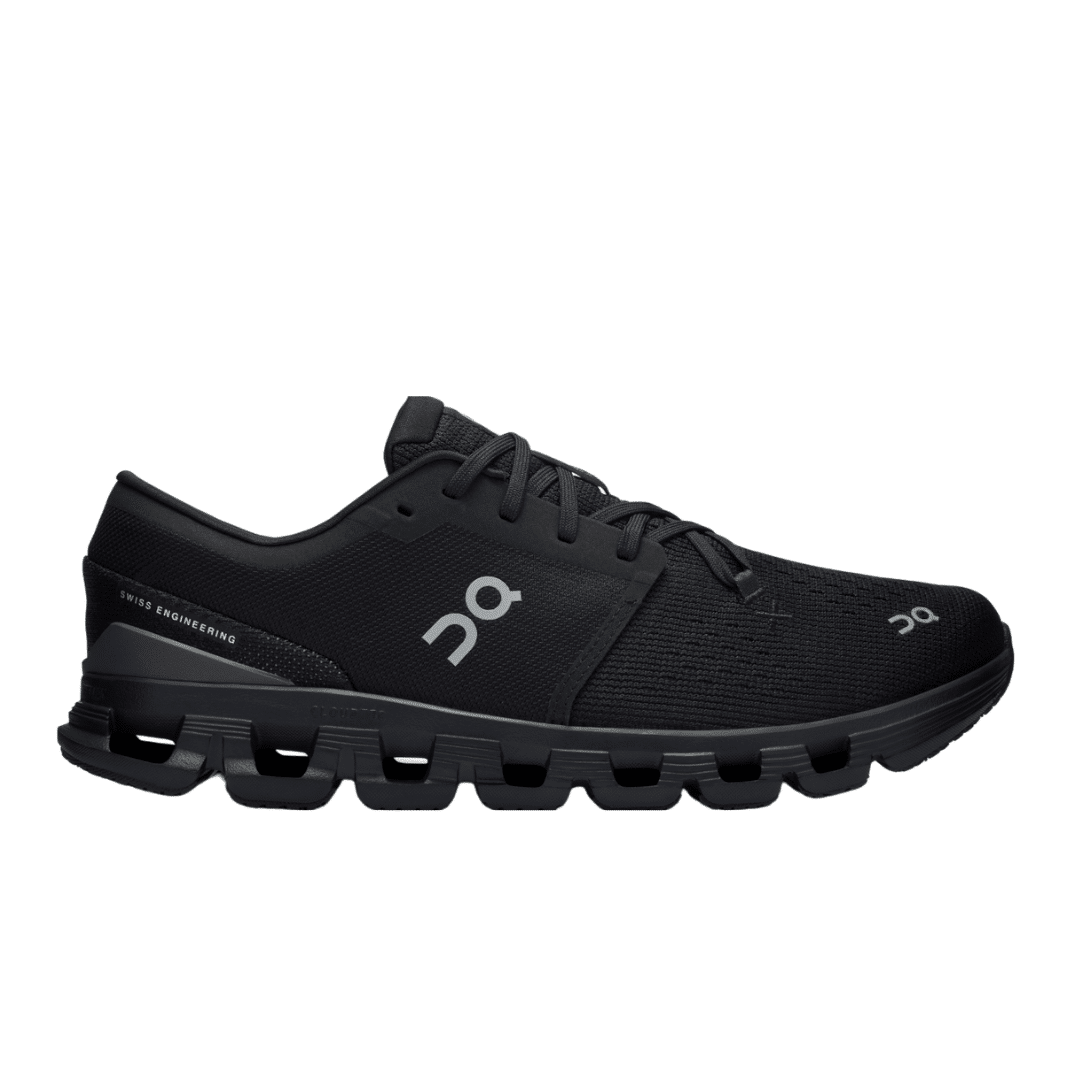 On Cloud X 4 Men in Black / Eclipse running shoe photo 1 | MotionLab