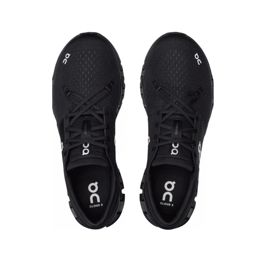 On Cloud X 4 Men in Black / Eclipse running shoe photo 2 | MotionLab