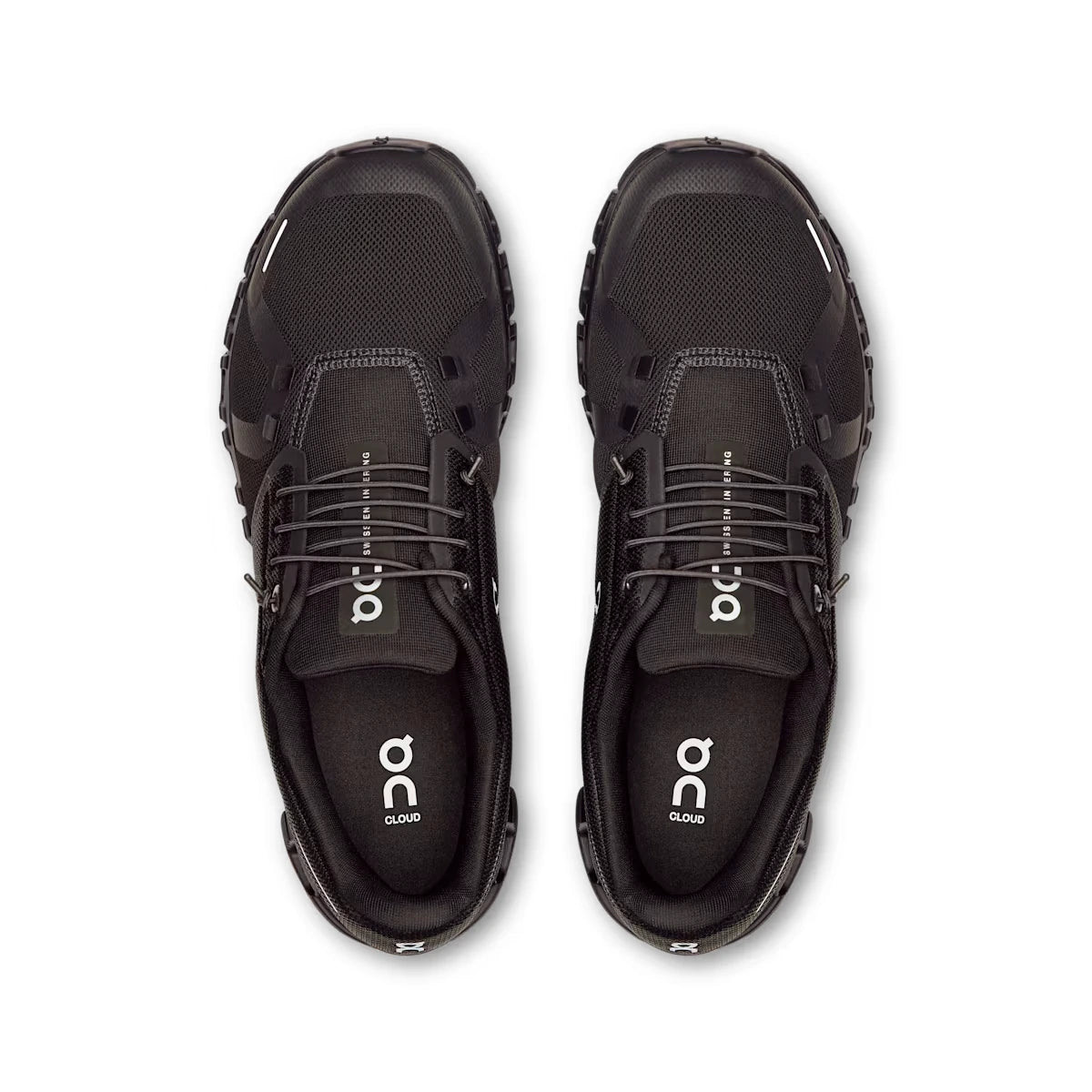 Cloud 6 Men in Black Black running shoe photo 16 | MotionLab