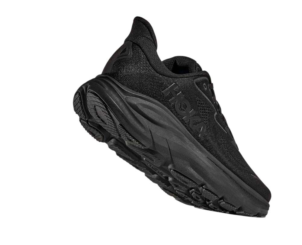 Hoka Clifton 11 Men Wide in Black / Black running shoe photo 2 | MotionLab