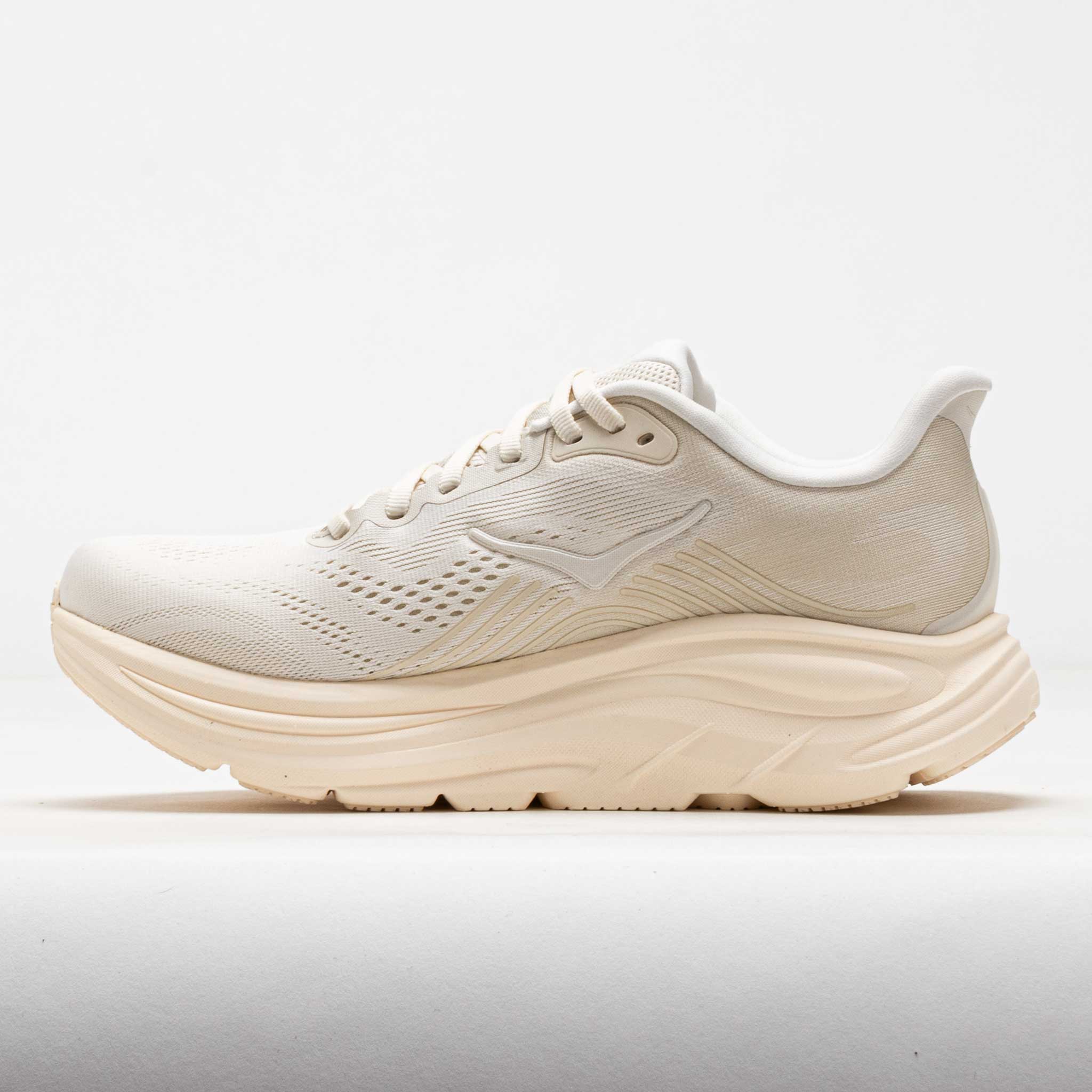 Hoka Clifton 11 Women Wide in Oat Milk / Honeycomb running shoe photo 3 | MotionLab