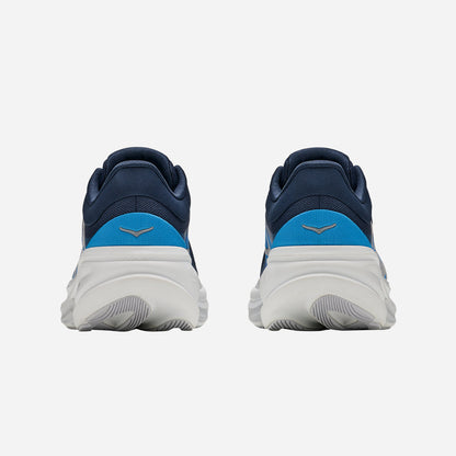 Hoka Clifton Pro Men Wide in Varsity Navy / Soft Cobalt running shoe photo 5 | MotionLab