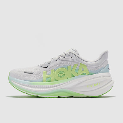 Hoka Clifton Pro Women in Cosmic Grey / Neon Yuzu running shoe photo 2 | MotionLab