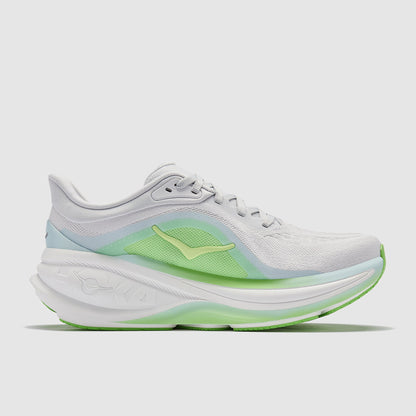 Hoka Clifton Pro Women in Cosmic Grey / Neon Yuzu running shoe photo 3 | MotionLab