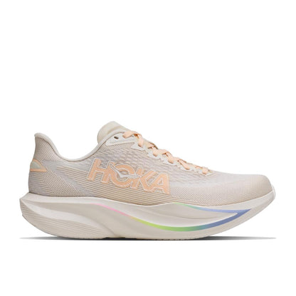 Hoka Mach 7 Women Wide in Oat Milk running shoe photo 1 | MotionLab