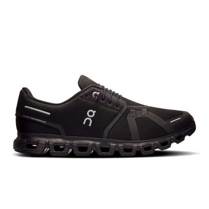 Cloud 6 Men in Black Black running shoe photo 14 | MotionLab