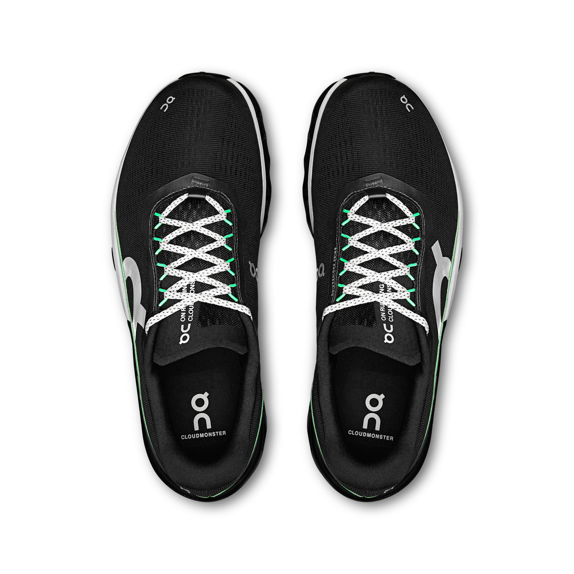 On Cloudmonster 2 Men in Black / Glacier running shoe photo 2 | MotionLab