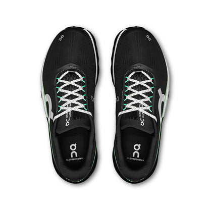On Cloudmonster 2 Men in Black / Glacier running shoe photo 2 | MotionLab
