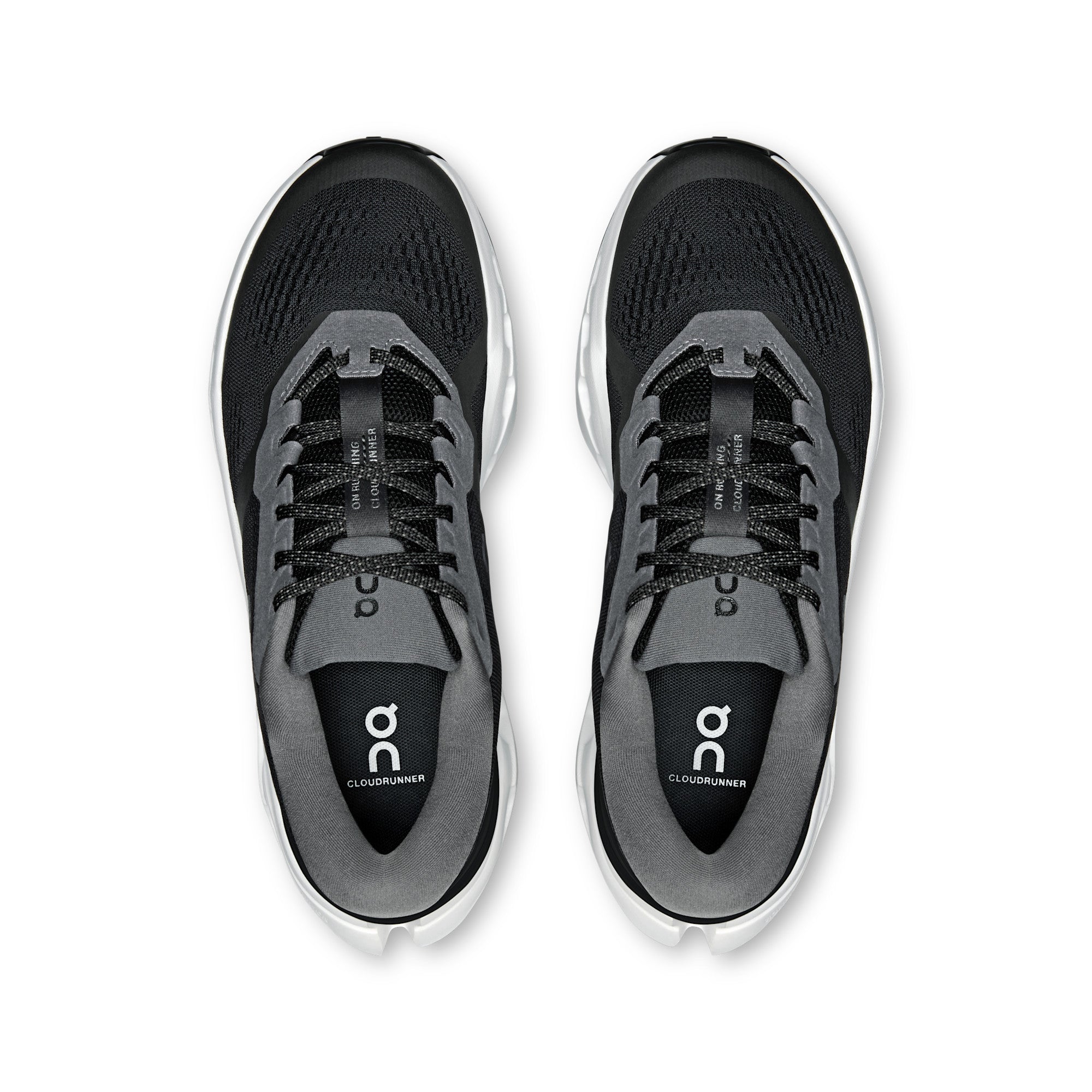 On Cloudrunner 3 Women in Black / Ivory running shoe photo 2 | MotionLab